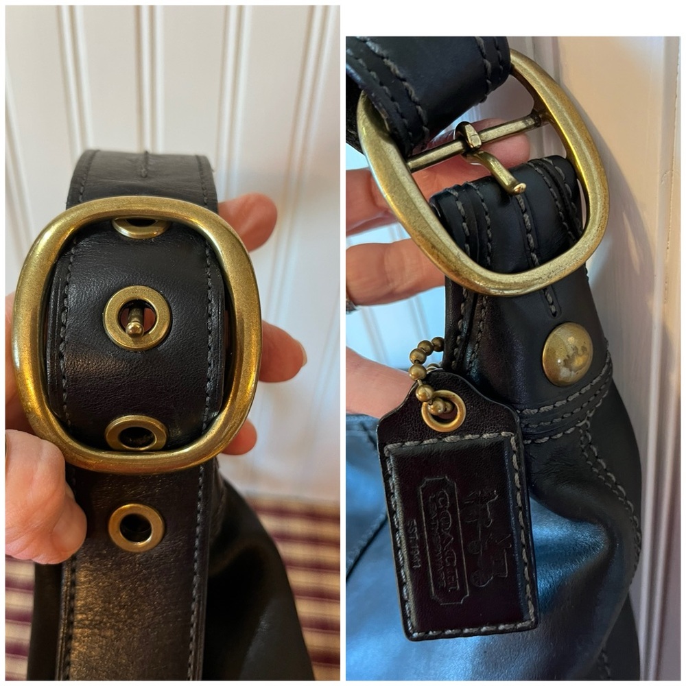 Coach Bleeker Tattersall Bucket Bag - Picture 10 of 16